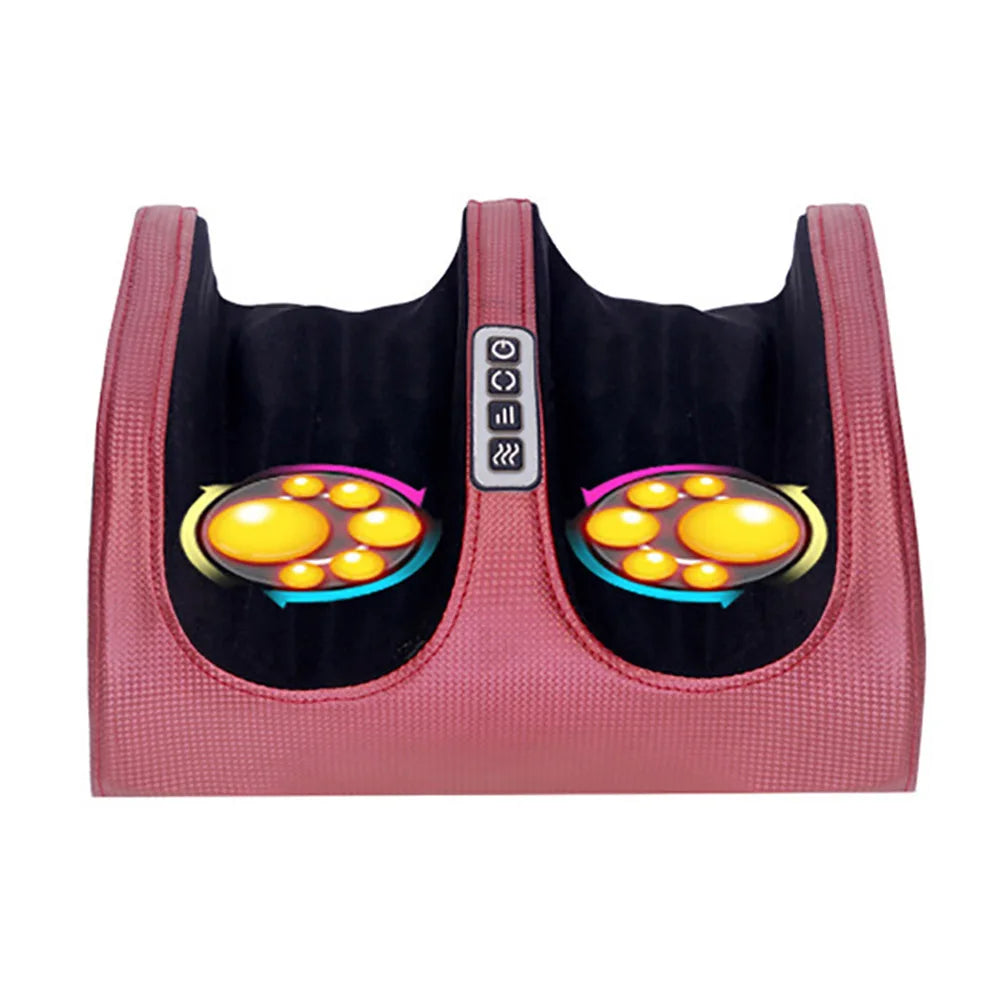 RelaxFoot unisex elektrische voetmassager met warmtefunctie en shiatsu voor effectieve pijnverlichting.