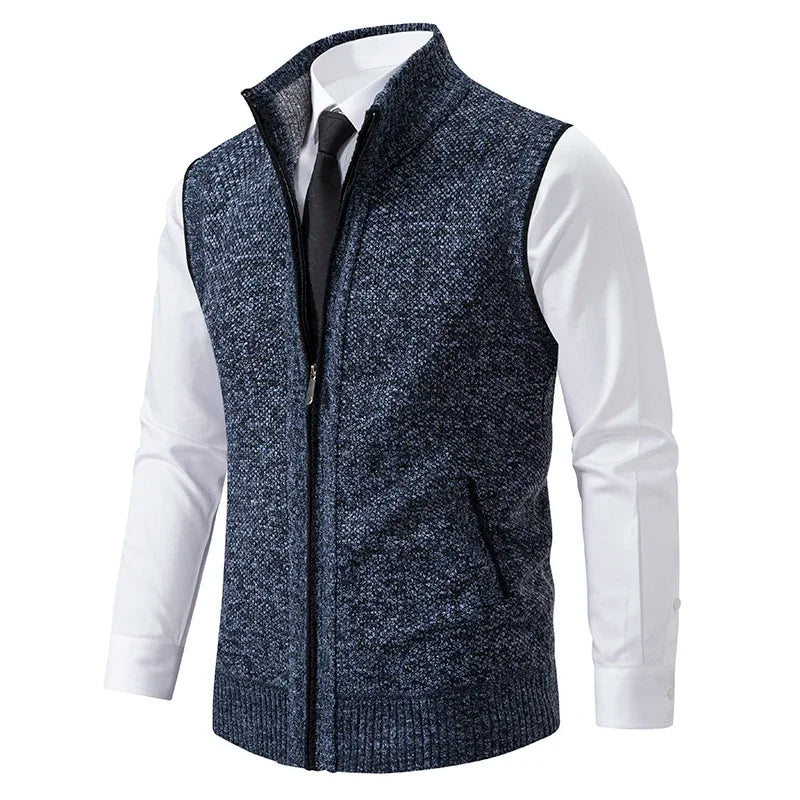 Hoogwaardig heren vest, perfecte afwerking. Een essentieel item voor de moderne zakelijke heer.
