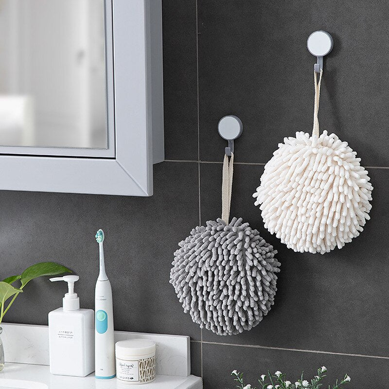 Hygiënische microvezel handbal, sneldrogend en antibacterieel. Ideaal voor keuken en badkamer.