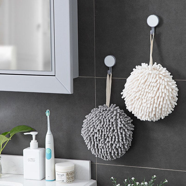 Hygiënische microvezel handbal, sneldrogend en antibacterieel. Ideaal voor keuken en badkamer.