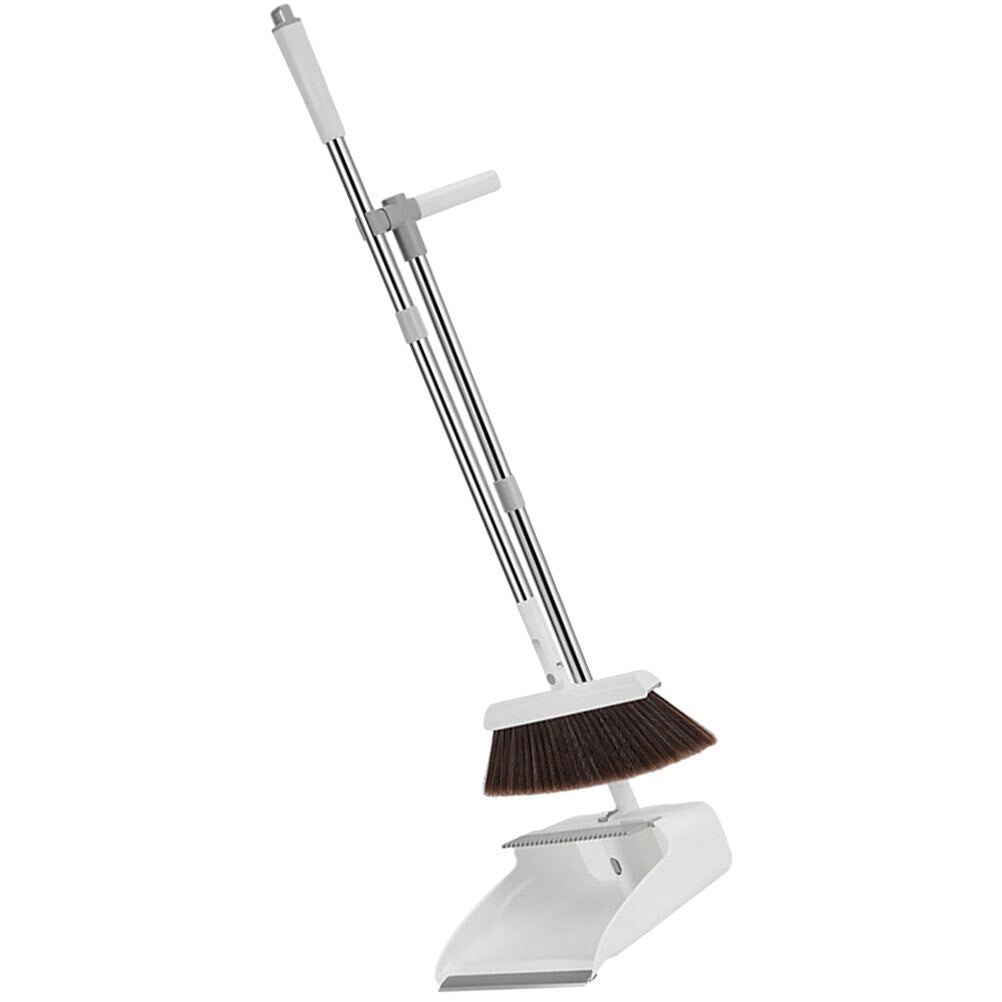 Praktische handveger en blik voor een schone omgeving. Deze efficiënte set maakt huishouden comfortabel en eenvoudig.