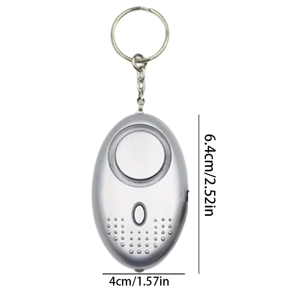 Handzaam persoonlijk veiligheidsalarm, 130 dB luid, met heldere LED-verlichting voor optimale bescherming.