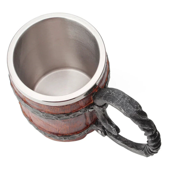 Unieke middeleeuwse mok, perfect Vaderdag cadeau voor mannen. Een stoere themamok en drinkgerei.
