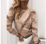 Pailletten Khaki