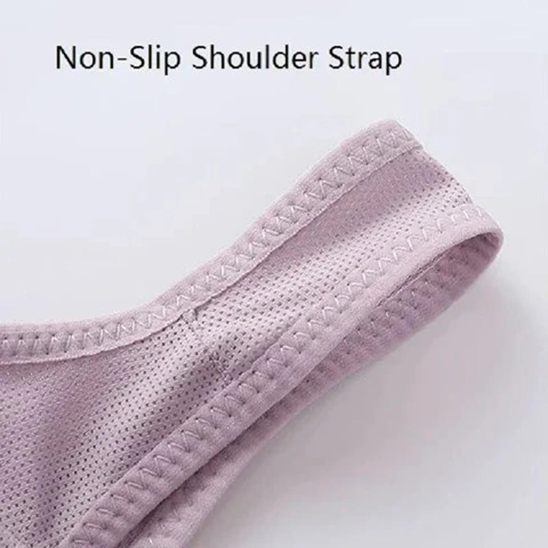 Vooraanzicht van de push-up bh voor dames, met elegante cups en discrete voorsluiting.