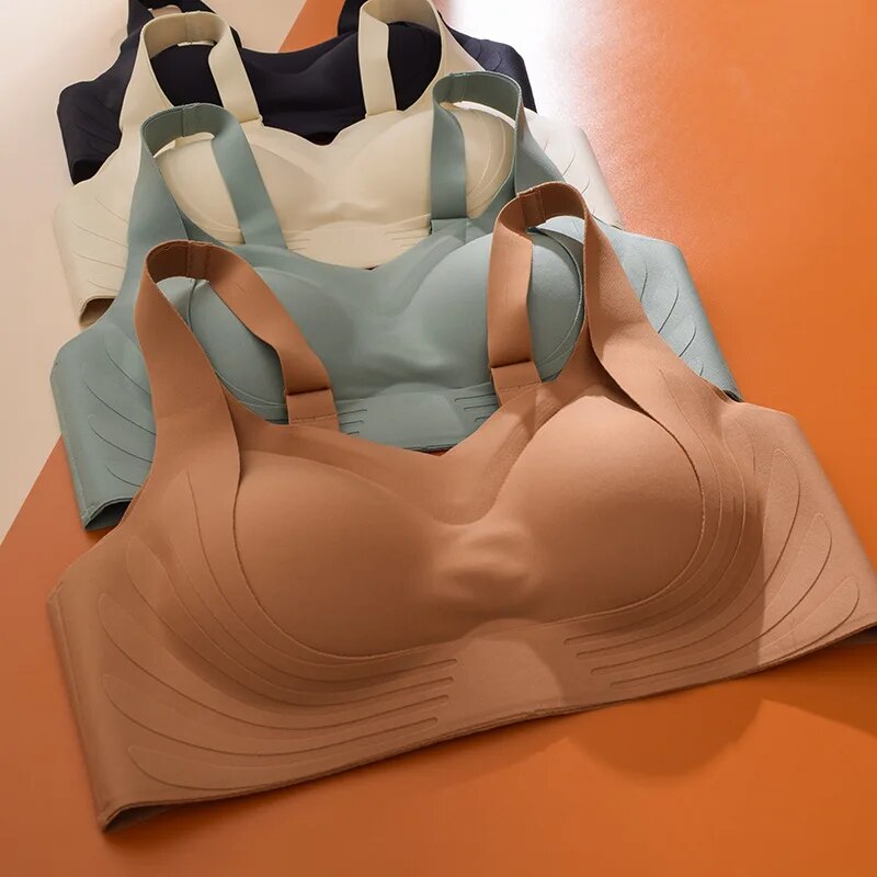 Effen naadloze liftende bh, sexy en comfortabel, ideaal onder lichte kleding.