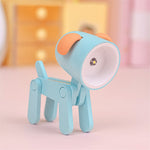 Blauwe puppy
