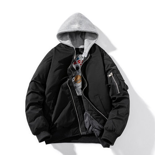 Veelzijdig MartJacket bomberjack voor heren, perfect als bovenkleding voor lente, herfst en winter. Dikke jas.
