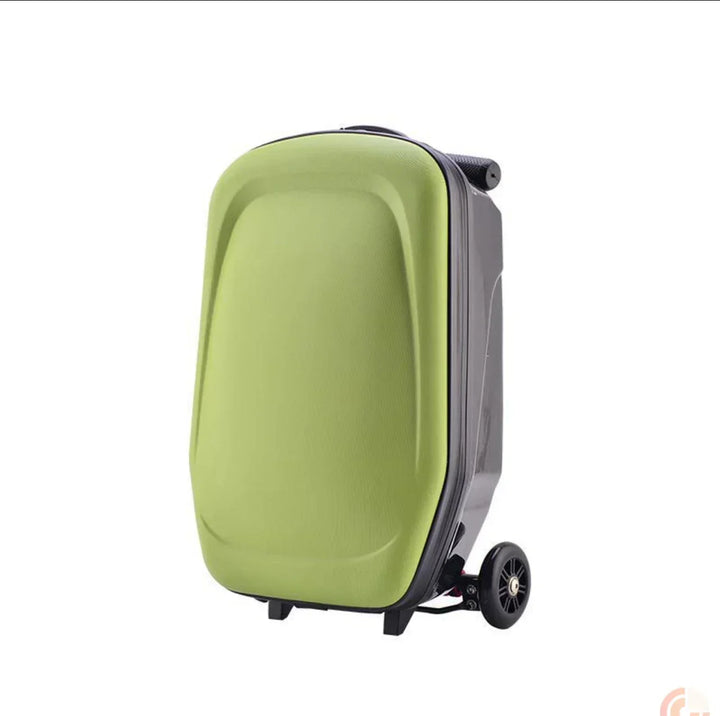 Robuuste Step-Kinderkoffer Oslo met pc-hardschaal, perfecte kindertrolley en step voor elk avontuur.