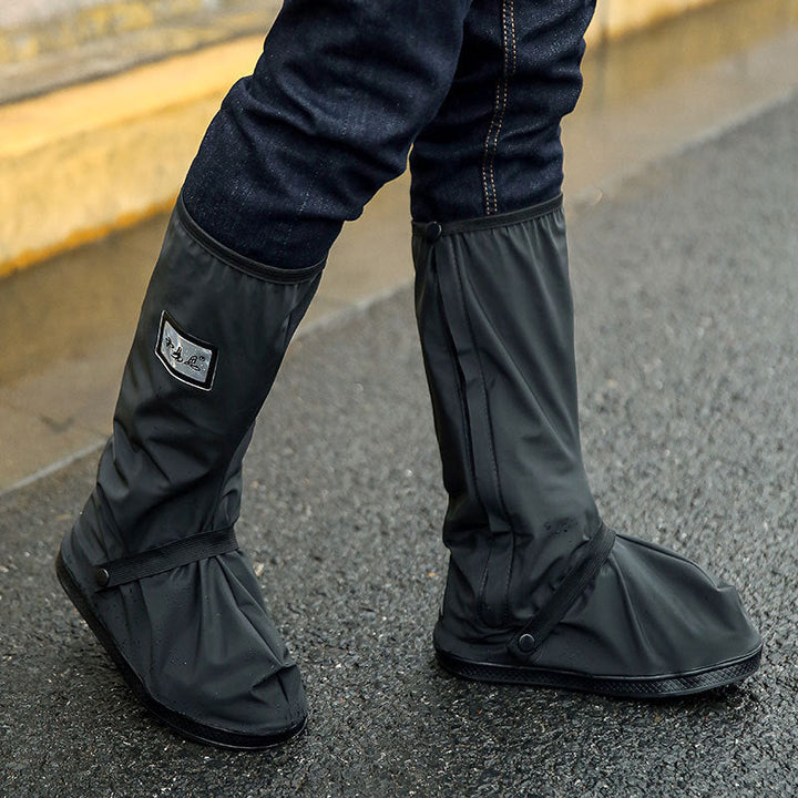 Unisex waterdichte antislip schoencovers voor droge voeten. Perfect voor outdoor wandelen in de regen.
