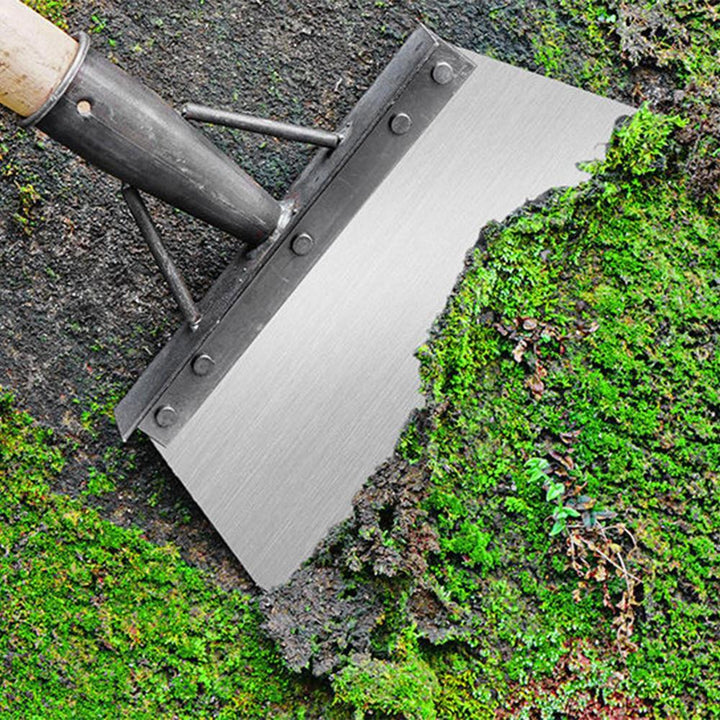Multifunctionele tuinschep: graaf, plant en verwijder onkruid. Duurzaam tuingereedschap voor elk grondverzet.