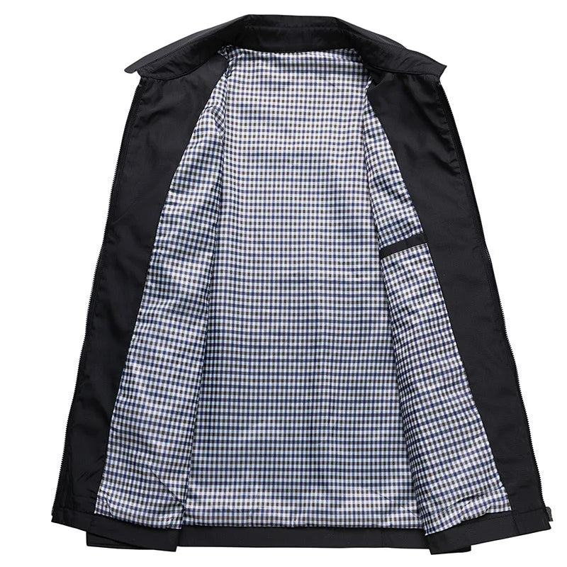 Veelzijdige waterdichte heren regenjas, ultralicht en winddicht. Perfect als bovenkleding voor de lente en herfst outdoorkleding.