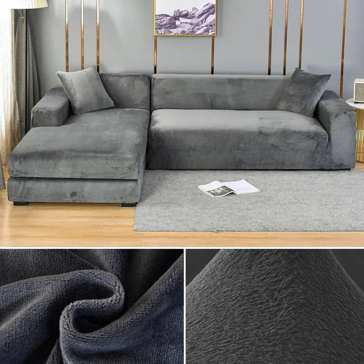 Creëer een frisse look met deze elastische bankhoes. Perfecte interieurdecoratie en beschermhoes voor je bank.