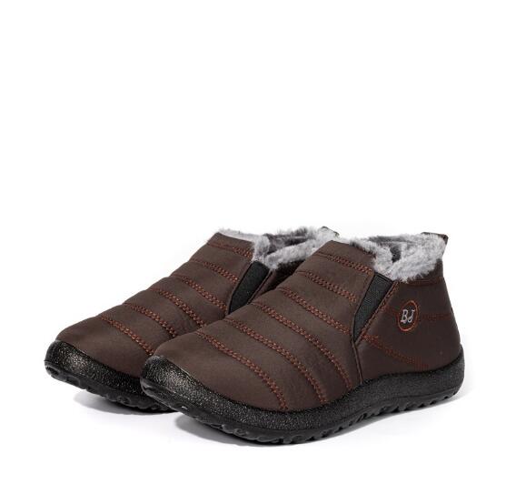 Stijlvolle unisex enkellaarsjes, waterdicht en warm, perfect voor winterse mode en comfortabel dagelijks gebruik.