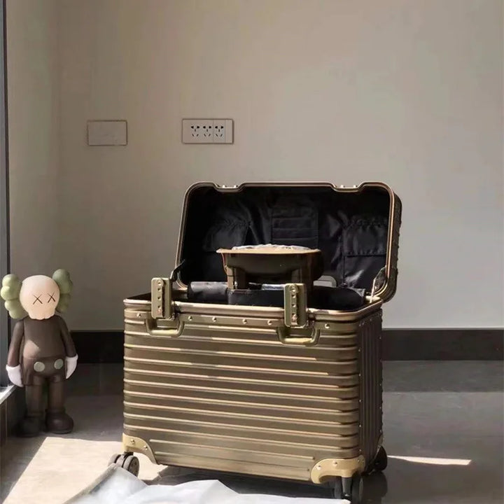 Sterke aluminium reisbagage hardcase. Veilige spinner koffer met TSA slot voor maximale bescherming van uw spullen.