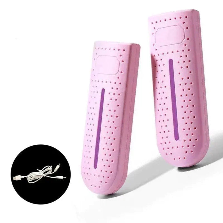 Schoenverzorgingstool: ShoeFresh Pro draagbare UV-droger, ideaal voor actieve levensstijl.