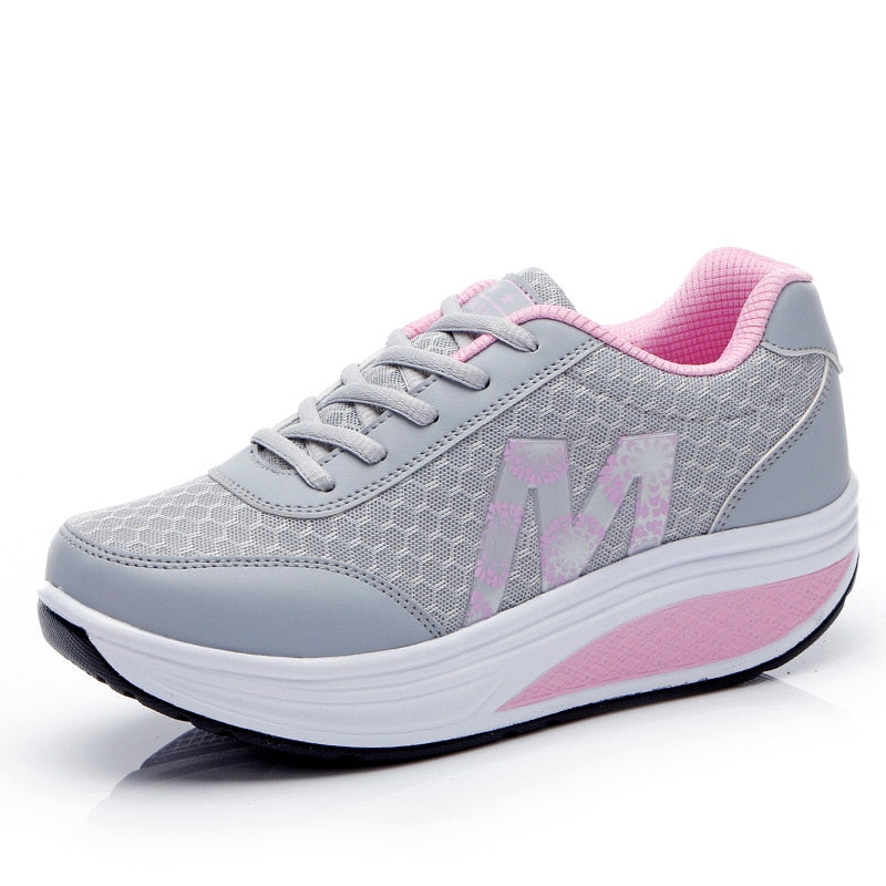 Modieuze Wazia™ dames casual sneakers; perfecte wandelschoenen voor een actieve levensstijl.