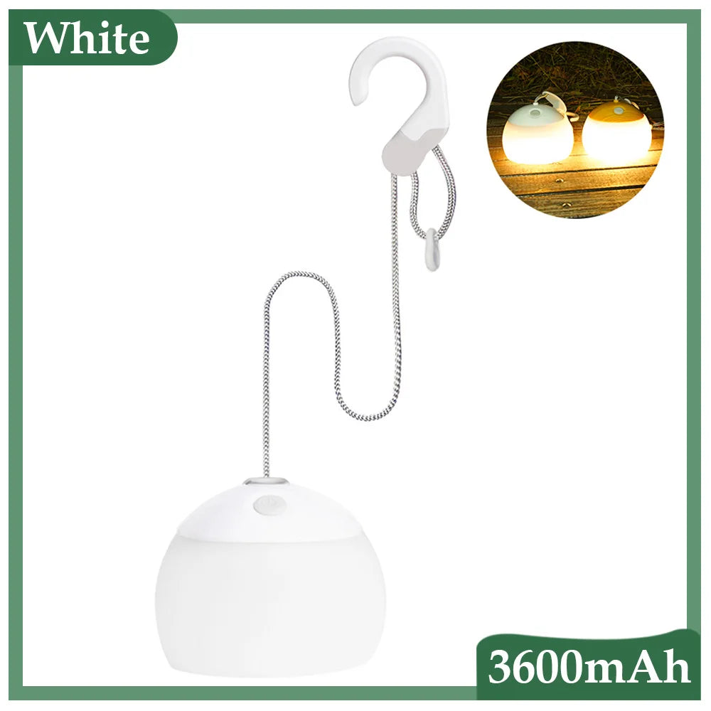 Duurzame retro camping lantaarn, USB oplaadbaar. Draagbare LED lamp voor kamperen, outdoor en als sfeerlicht in de tuin.