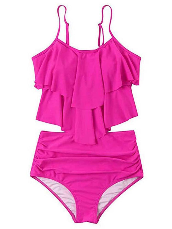 Zomerse high waist bikini Hetty, comfortabel voor elk lichaam. Stijlvolle dames zwemkleding voor strand & zwembad.