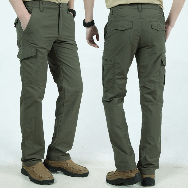 Heren cargo broek Eddy, comfortabel & functioneel voor outdoor avontuur en vrije tijd. Robuust ontwerp.