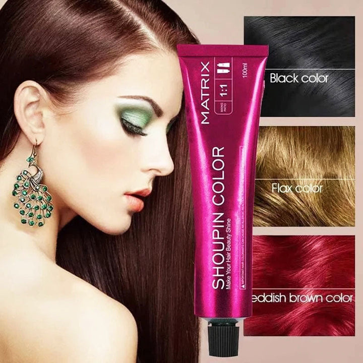Haarkleurshampoo die kleurt & verzorgt. Ideaal voor unisex gebruik, semi-permanente haarkleuring.