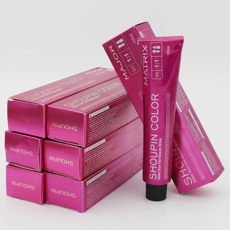 Verzorgende haarkleurshampoo voor directe haarkleuring, geschikt voor iedereen. Haarproducten.