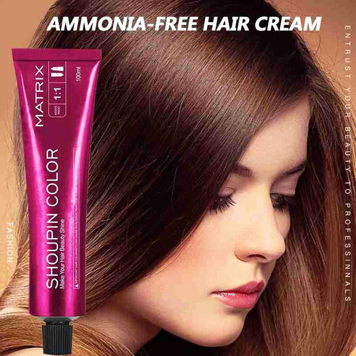 Glanzende, directe haarkleur met deze verzorgende kleurshampoo. Voor mooi verzorgd haar, unisex.
