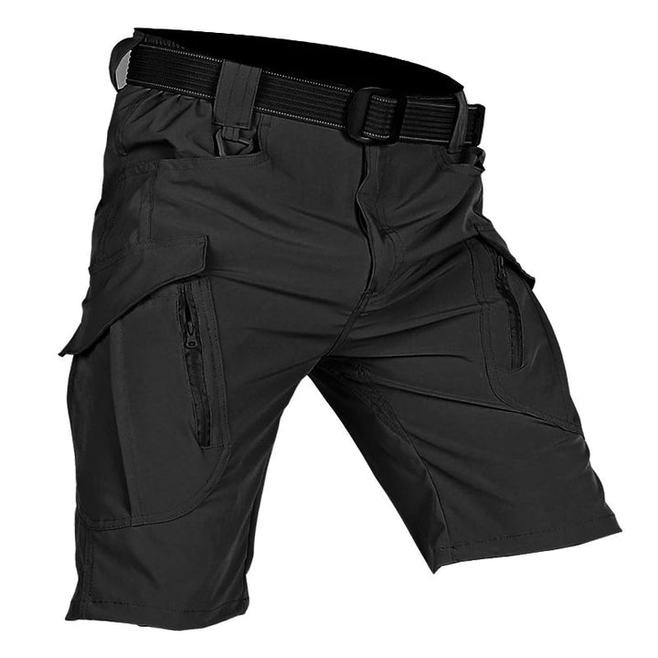 Mannen tactische cargo short, ideaal voor outdoor avonturen. Comfortabel en functioneel met veel zakken.