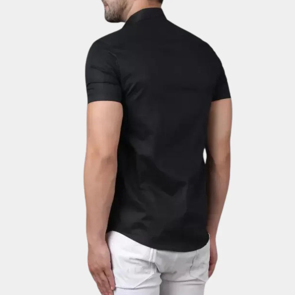 Comfortabel Hoymans heren overhemd, klassiek en modieus. Ideale bovenkleding voor vrije tijd en zakelijke afspraken.