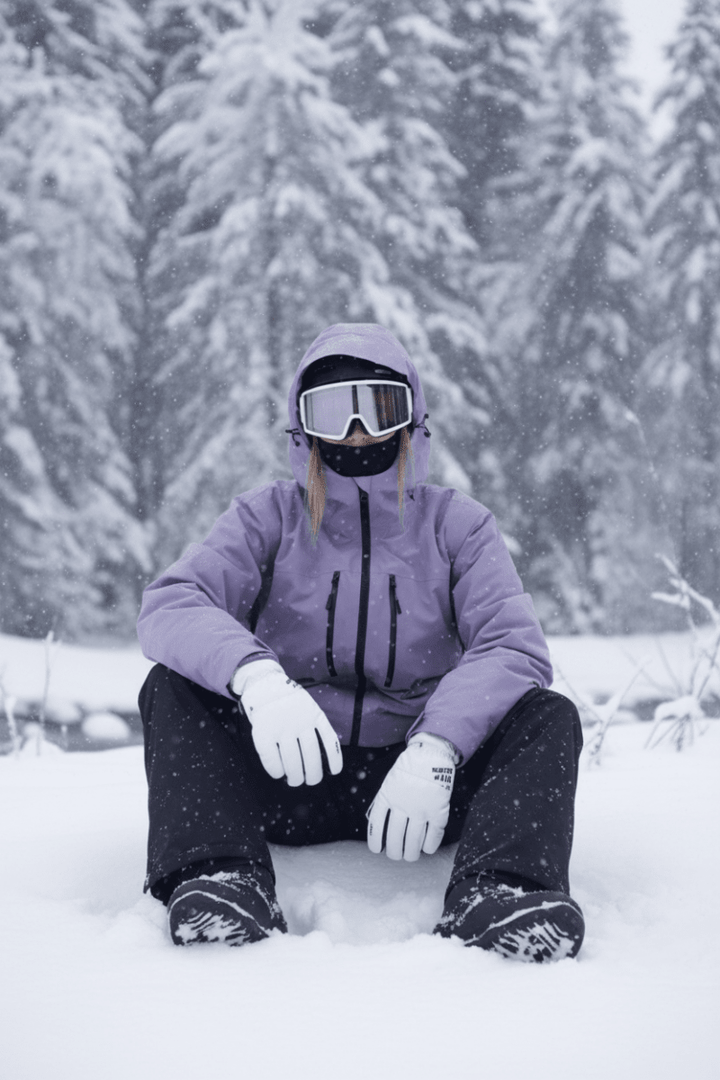 Duurzame ski- en snowboardjas Jesse, weerbestendig en warm. Perfect voor intensief skiën en snowboarden.