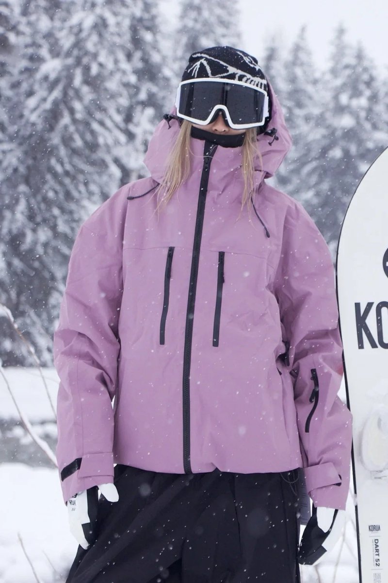 Sportieve unisex ski- & snowboardjas Jesse. Bovenkleding die beschermt tegen weer en wind, warm en comfortabel.