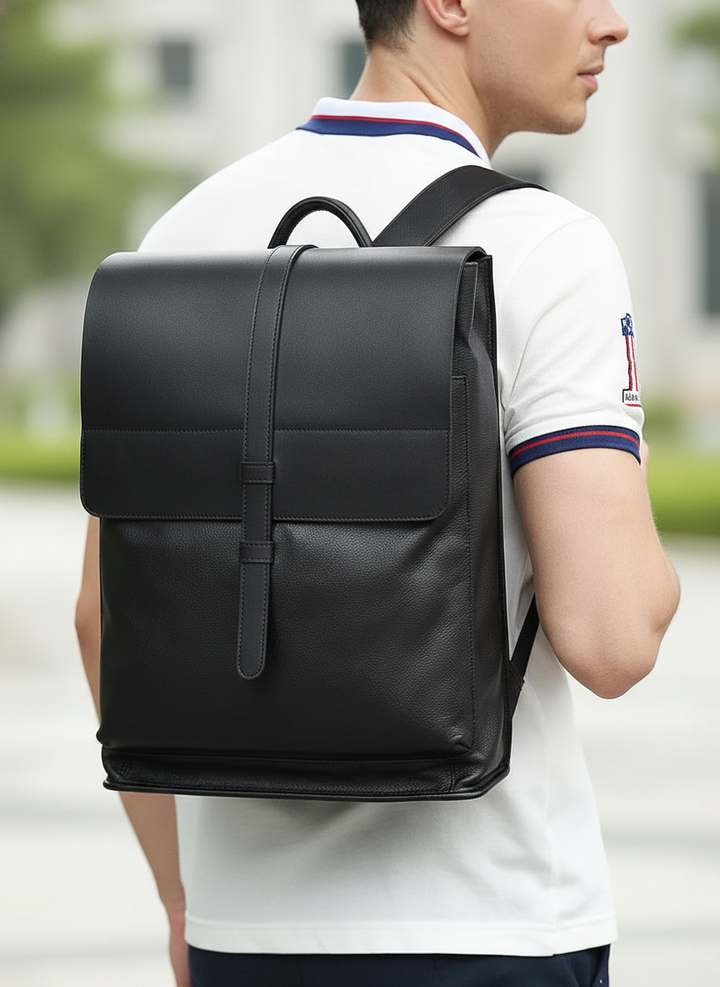 Leren laptoptas Durablepack: Stijlvolle, functionele tas voor werk, studie en zakelijk gebruik. Unisex en elegant.