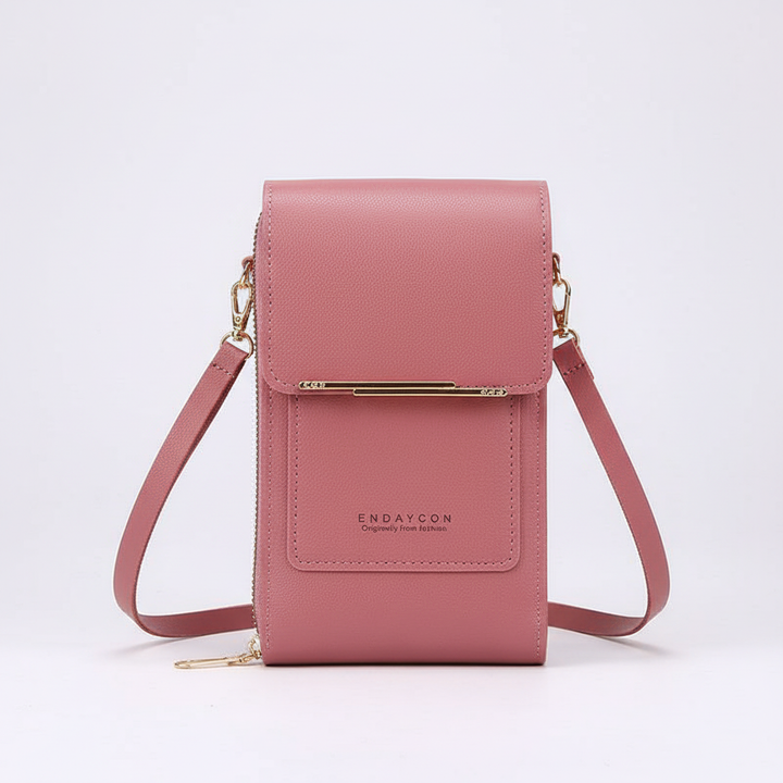 Modieuze dames portemonnee telefoontasje; de ideale handtas accessoire voor elke vrouw.