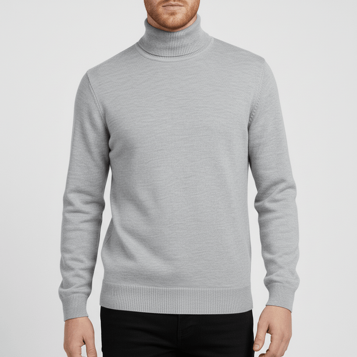 Essentiële slim-fit coltrui voor heren. Ideaal als warme onderlaag of stijlvolle bovenlaag in de winter.