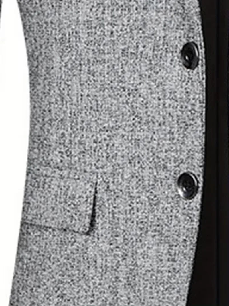 Comfortabele slimfit herenblazer, kreukvrij en stijlvol, perfecte bovenkleding voor elke man.