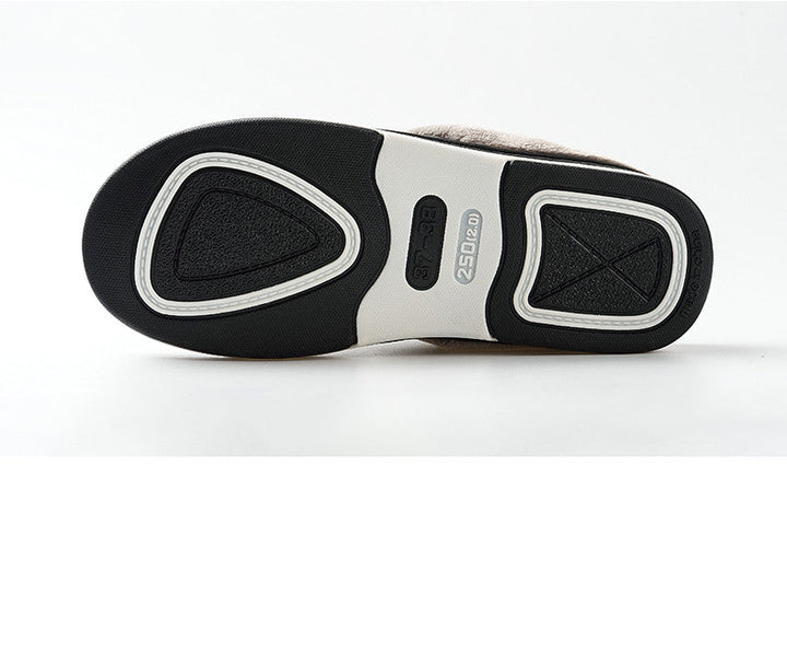 Unisex huisschoenen: waterafstotende pantoffels voor dames en heren, heerlijk zacht en warm.