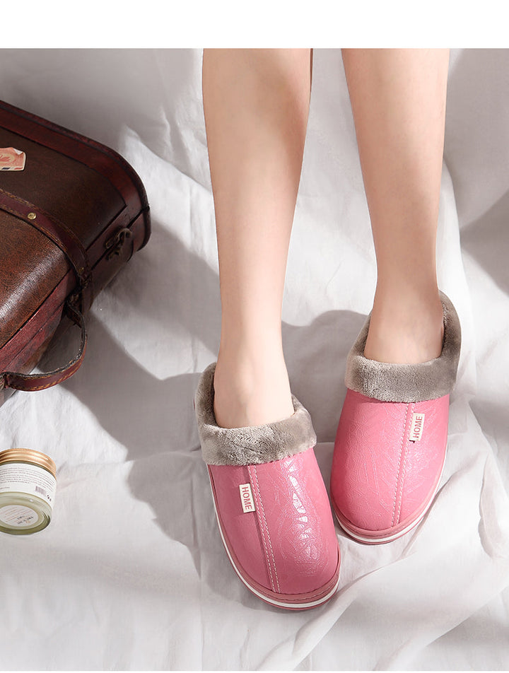 Antislip winterpantoffels, comfortabele huisschoenen voor warme voeten, ook waterafstotend.