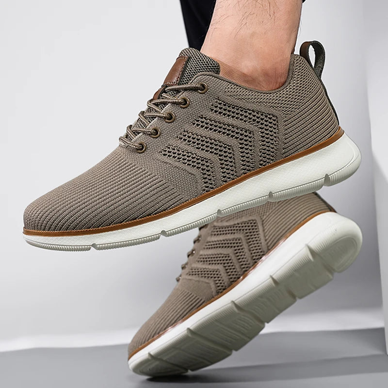 Comfortabele herenschoenen, deze veelzijdige sneakers zijn lichtgewicht en ideaal voor elke dag.
