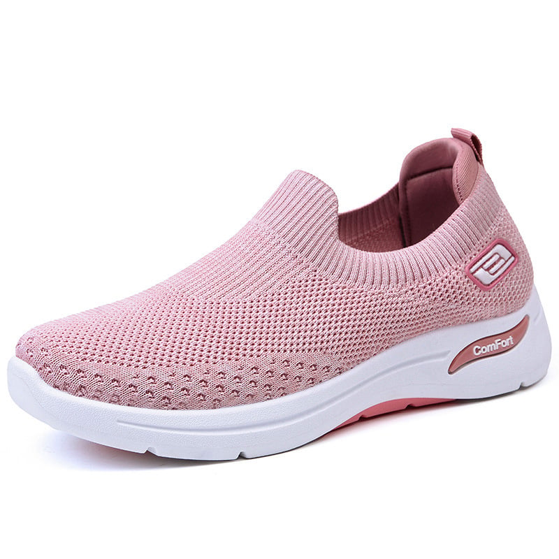 Dames instap sneakers met orthopedische support en kussenzacht loopcomfort voor dagelijks gebruik.