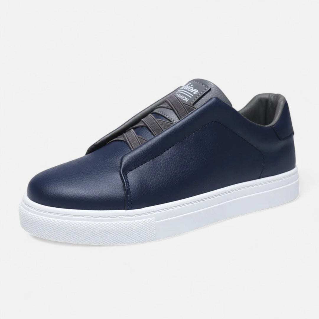 Zwarte heren instap sneakers: stijlvol, lichtgewicht en veelzijdig voor casual outfits.