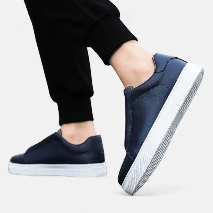 Trendy heren instap sneakers, modern design en ultiem comfort, perfect voor de modebewuste man.