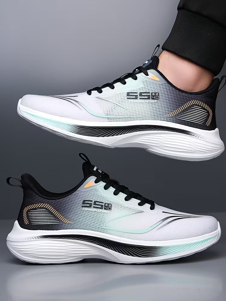 Dynamische heren ademende sneakers, antislip en comfortabel voor actieve dagen.