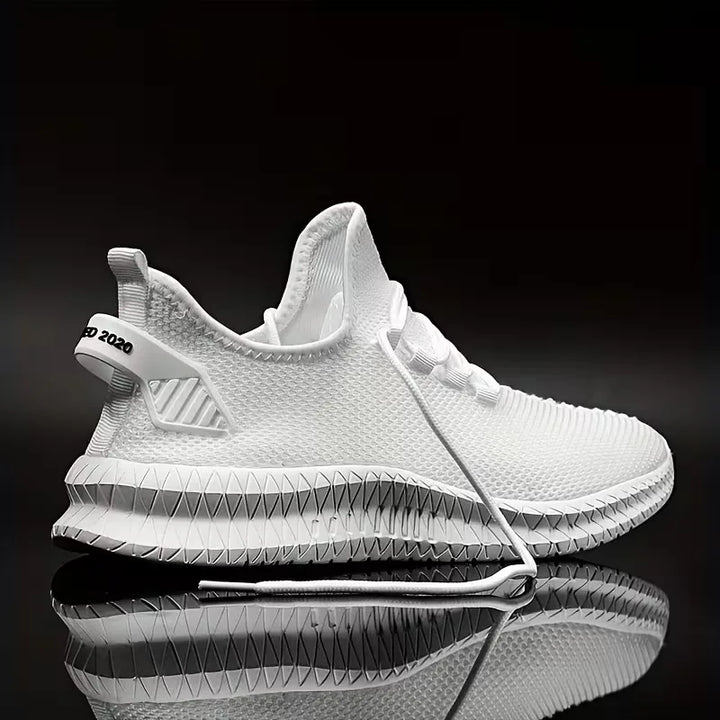 Casual unisex comfort schoenen, ademend ontwerp met stevige vetersluiting voor een actieve levensstijl.