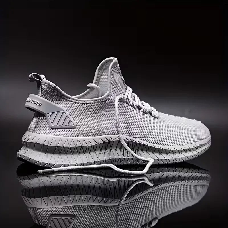 Ergonomische ademende sneakers met veters, unisex design voor ultiem comfort en sportieve prestaties.