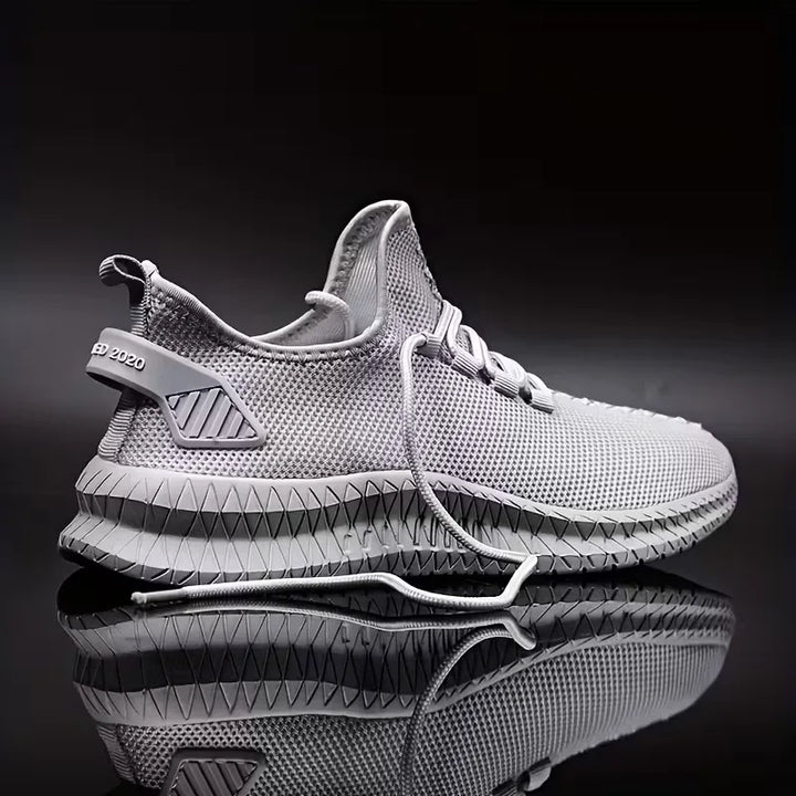 Ergonomische ademende sneakers met veters, unisex design voor ultiem comfort en sportieve prestaties.