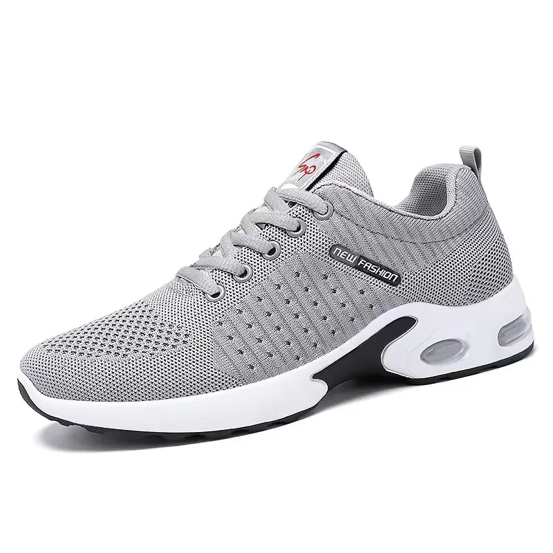 Ademende heren sneakers, lichtgewicht en comfortabel, ideaal als veterschoenen voor elke dag.