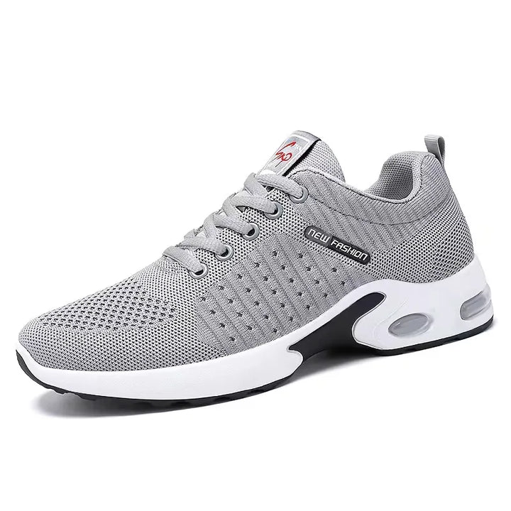 Ademende heren sneakers, lichtgewicht en comfortabel, ideaal als veterschoenen voor elke dag.