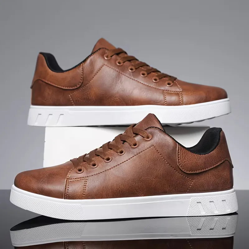 Duurzame heren veterschoenen, perfect voor dagelijks gebruik en een actieve levensstijl.