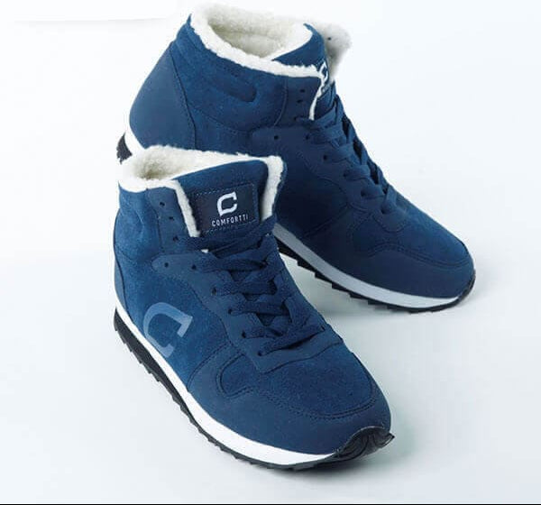 Stijlvolle heren schoenen, gevoerd voor extra warmte, ideaal voor wintermode.