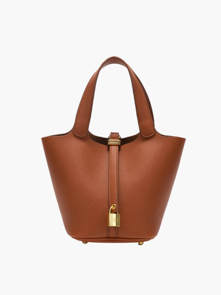 Elegante damestas met korte hengsels, perfect voor dagelijks gebruik en een stijlvolle look.